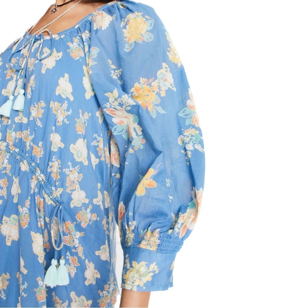 Free People | Camella Floral Print Minidress NWT - Picture 4 of 11
